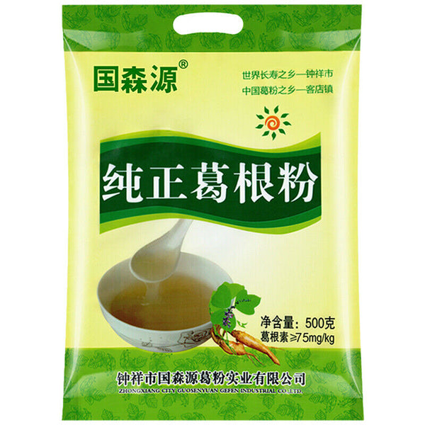 500g 100% Pure Top Gegen Feng Natural Herbal Tea纯正葛根粉 颗粒型 天然农家柴葛粉 天然养生 DIY代餐