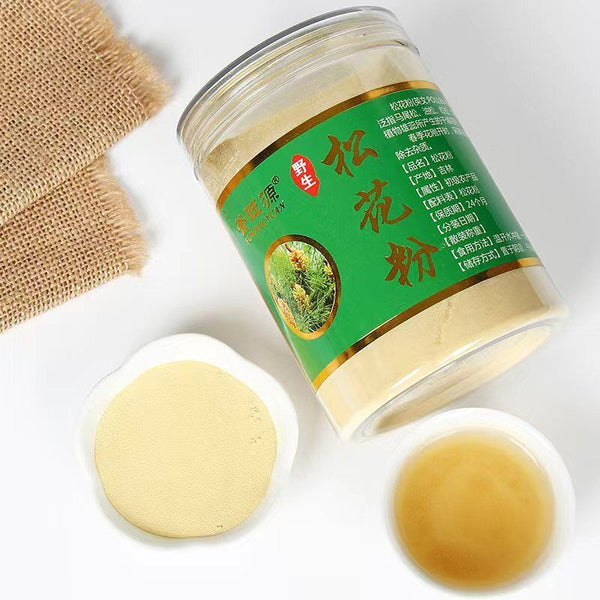 Premium Pine Pollen From Changbai Mountain Masson Wild Pine Pollen Bottled