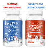 FROZEN DETOX Capsule Frozen Callagen Capsule Slimming Skin Whitening 60 Capsules