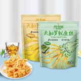 Crispy Fried Squid Strips Korean Style Bagged Snacks