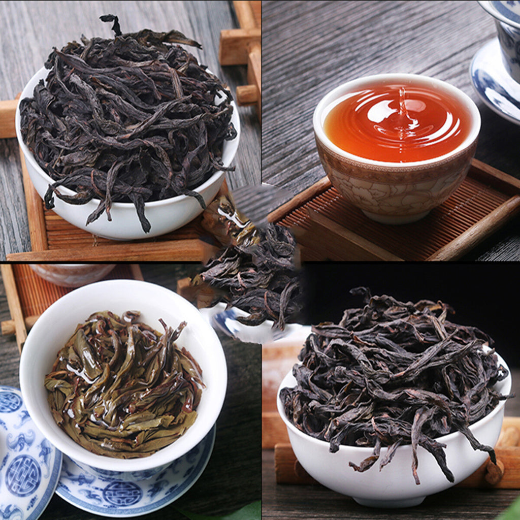 Organic Da Hong Pao Oolong Tea 100g Top Grade Loose Leaf Black