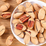 Cream Flavored Hand Peeled Pecan Nuts Bulk Premium Canned Snack