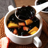 Shaved Grass Jelly Powder Instant Milk Tea Shop Black White Jelly Ingredients