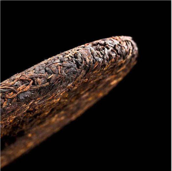 Good Drink Pu'er Tea Cake Puer Tea Menghai Direct Origin Ripe Qizi Puer Tea 357g