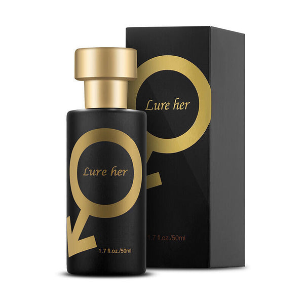 Pheromone Perfume Spray Aphrodisiac Golden Lure Her For Men to Attract Women NEW