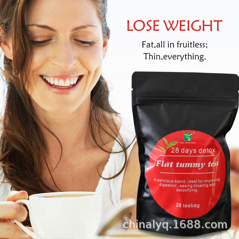 Flat Tummy Fit Healthy Drink 28 Days Slim Tea Detox for Weight Loss
