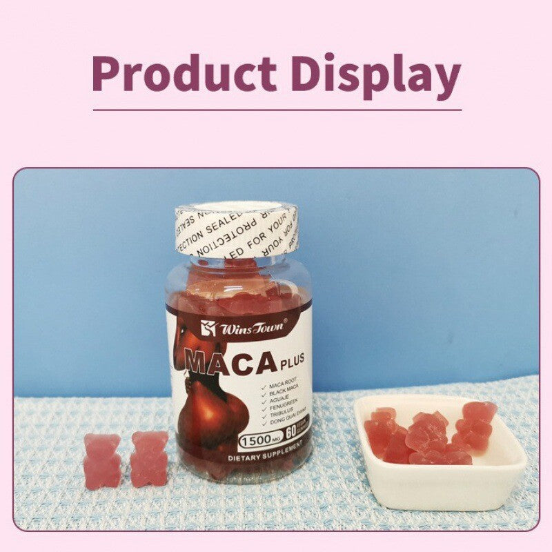 100% Natural Maca Root Plus Butt Firming BBL-Gummies for Butt Hips Enlargement
