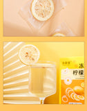 Freeze-Dried Honey Lemon Slices: 20 Sachets Cold Brew Fruit Tea