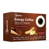 Energy Coffee Solid Drink Ground Black Coffee 10g*10 Packs Health Care