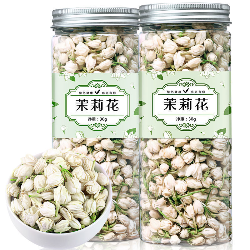 30g/Dose Ausgewählter Jasminknospen-Kräutertee Große Blume Gesundheitstee Main image