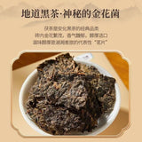 China Tea Black Tea Classic 3 Years Old 350g Golden Flower Fu Tea Anhua Tea