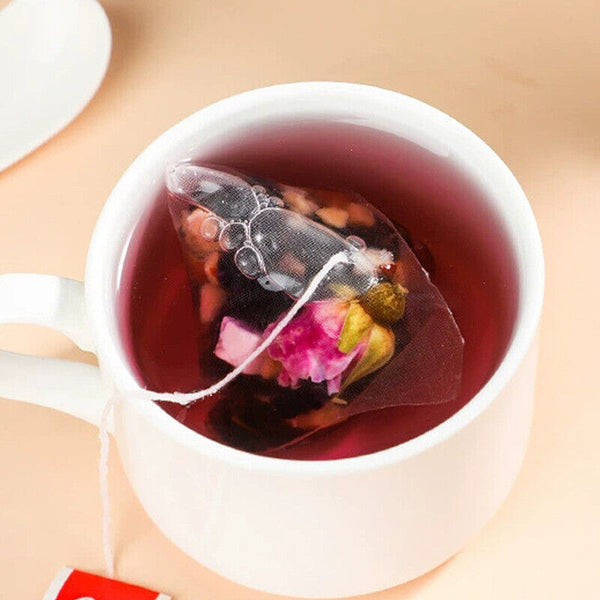 Prickly Pear Mulberry Rose Poria Black Goji Tea Combo Triangular Bags