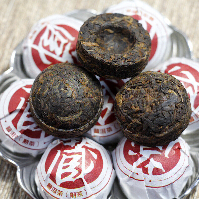 500g Palace Ripe Tea Pu'er Spring Tea Gold Tuo Ripe Tea Palace Gold Brick Tuocha Secondary image