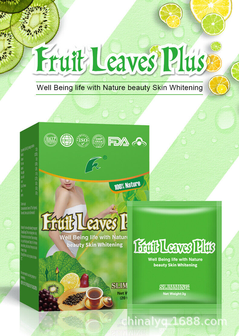 Fruit leaues plus slimming tea flower and fruit tea 3 grams * 20 bags/box Secondary image