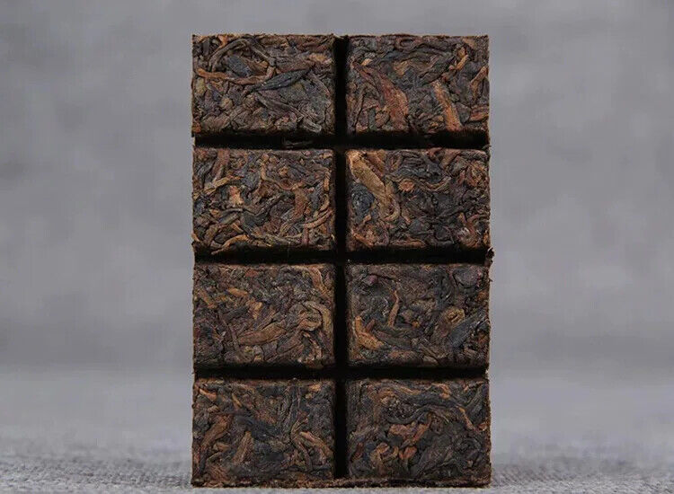 200 Years Old Tea Yunnan Ripe Tea Brick Tree Fermented Puer Tea Brick 50g/ Pcs
