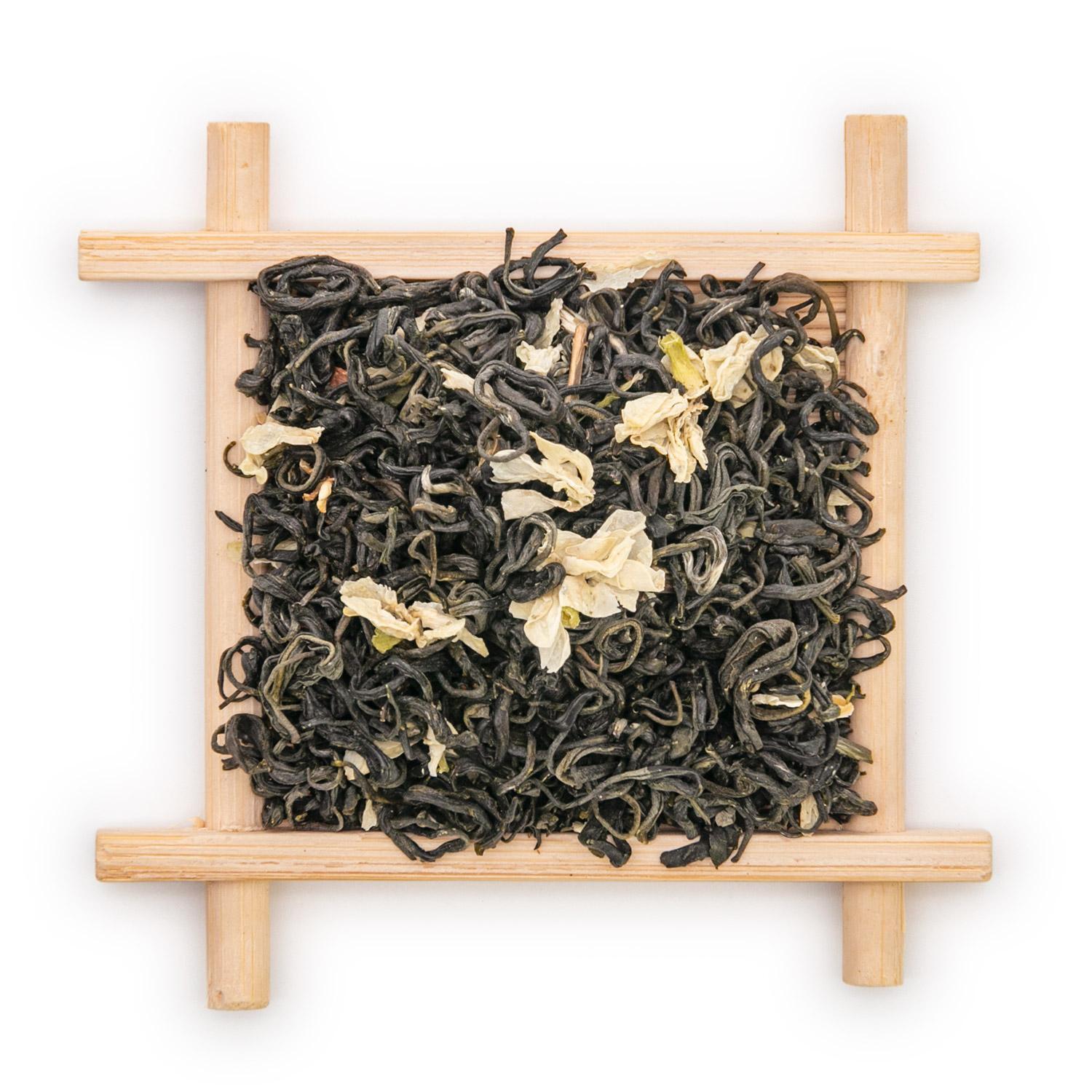 Yuqian 3rd Grade，High quality Bi Tan Piao Xue Jasmine Green Tea