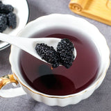 Dried Black Mulberries, Morus Nigra, Black Mulberry, Black Mulberry Dried Fruit