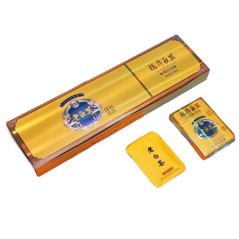Fuding White Tea Shoumei Old White Tea Small Square Piece Bag Cookie Tea 150g Main image