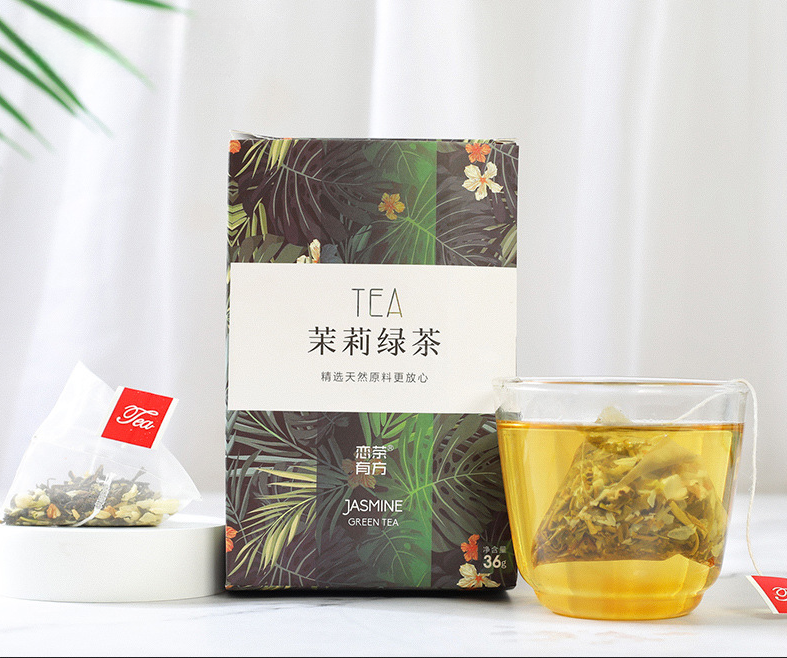 Jasmine green tea fruit tea boxed floral tea Jasmine green tea flavored tea Secondary image