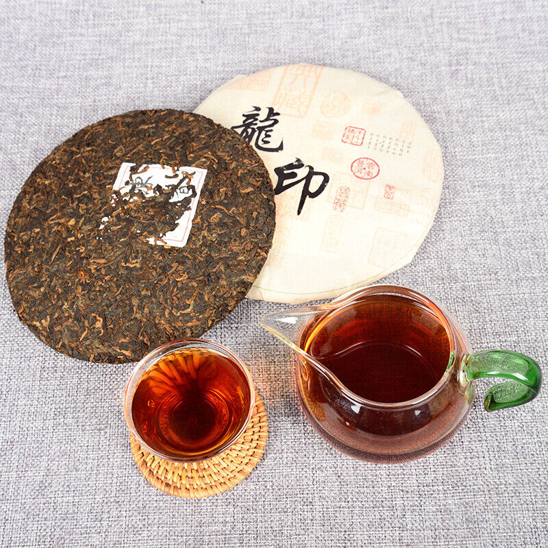 Yunnan Puerh Tea Cake 357g Ripe Puerh Tea Cake Ancient Tree Tea Cake