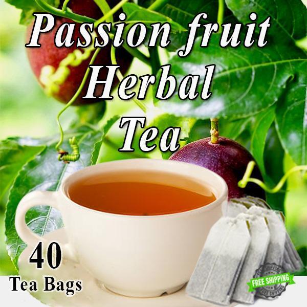 Passiflora Edulis Passion Fruit  Tea Bags ORGANIC Dried Passion Leaves Main image