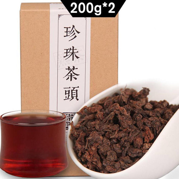"Pearl Old Tea Head" Ripe Pu-erh Tea 200g/box Chinese 2018 Yunnan Shu Pu-erh Tea