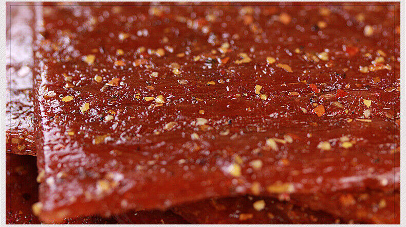 Pickled Pepper Vegetarian Dried Beef Tendon Meat Spicy Strips Snacks泡椒臭干子牛板筋素肉辣条