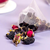 Premium Grade Wild-Harvested Black wolfberry mulberry rose combination tea