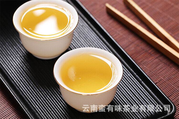250g Yunnan Pu'er Tea Xigui Golden Leaf Raw Brick Raw Tea Pu'er Tea Brick Tea