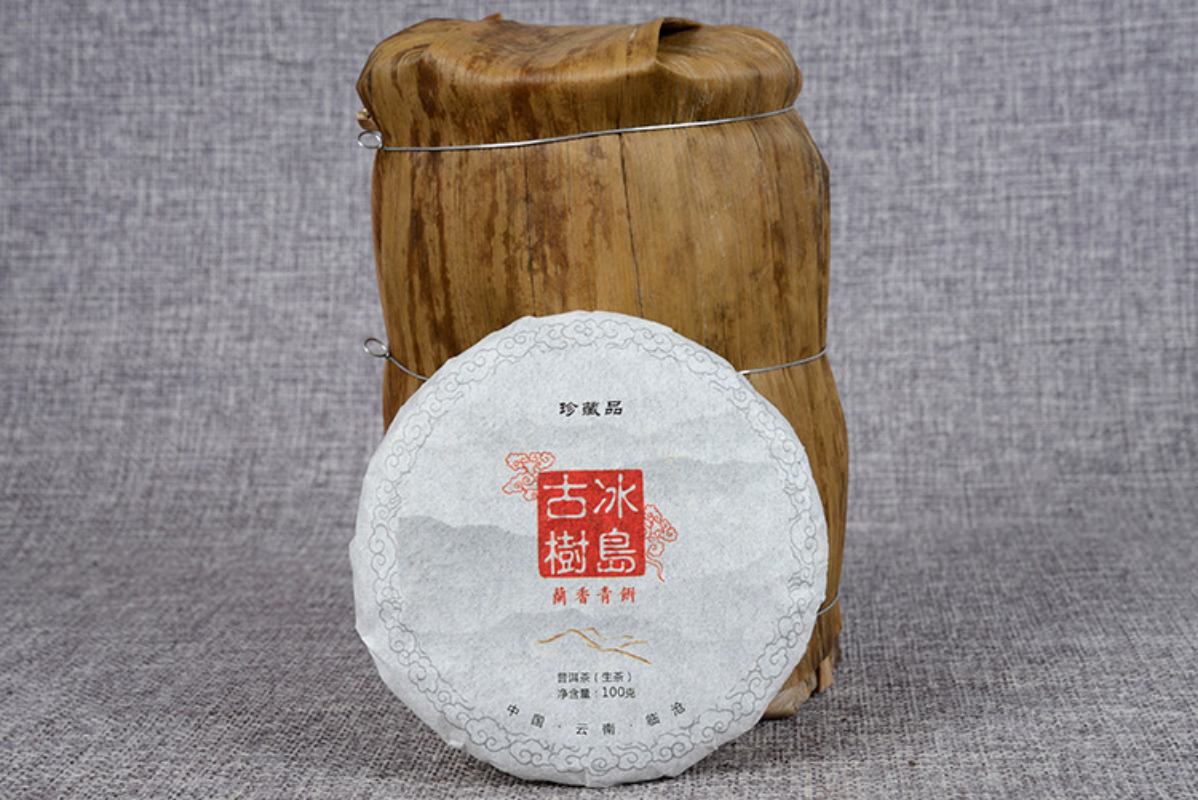 Yunnan Pu'er Tea 100g Icelandic Ancient Tree Raw Tea Cake Pu'er Raw Tea Cake
