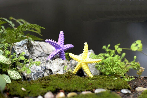 Figurine Mediterranean1pc Style Barbed Resin Starfish Crafts Artificial Figurine