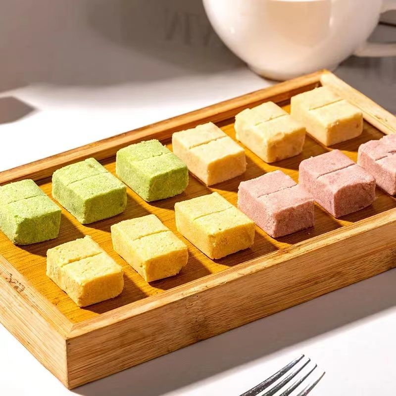 Hoang Long (黄龙) Mung Bean Cake Vietnamese Traditional Pastries Handmade Snacks