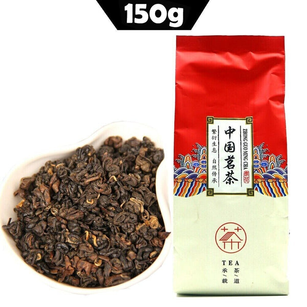 Yunnan Dianhong Black Tea 150g Fengqing Spiral Red Tea  Chinese Loose Leaf