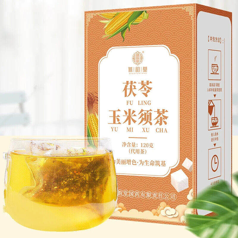 Poria Cocos Corn Whisker Tea Healthy Herb Tea Bag 120g