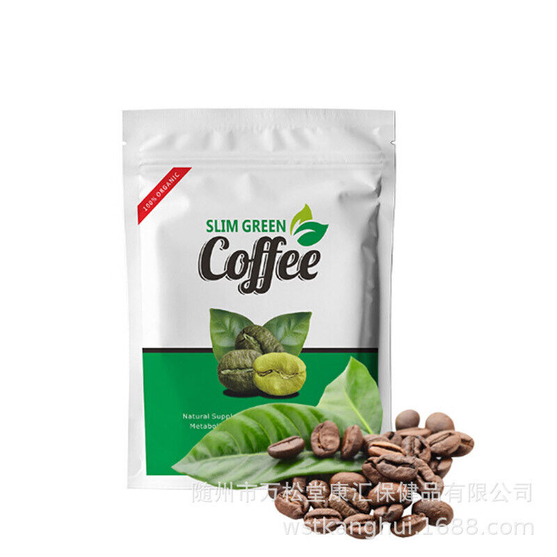 Slim Green Coffee with Ganoderma for Weight Control Slimming 10g*10 Packs