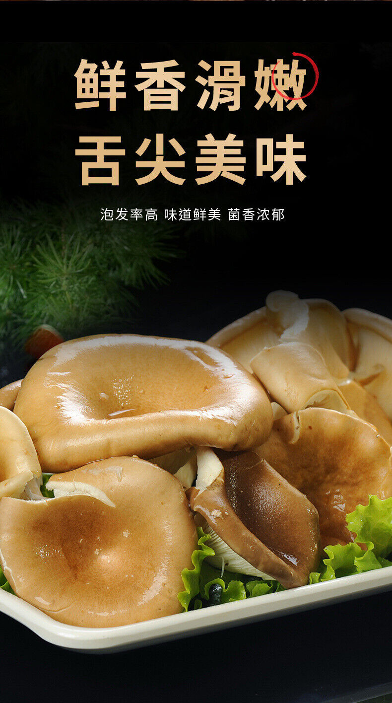 Wild Mountain Delicacy: Dried Pig Stomach Fungus & Shiitake for Soup