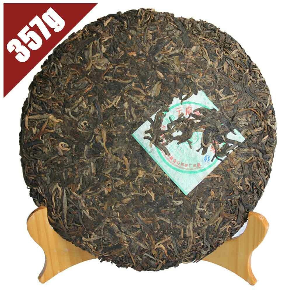 2008 Bajiaoting 0830 Raw Puerh Tea 357g Yunnan Menghai Sheng Puer Premium Aged