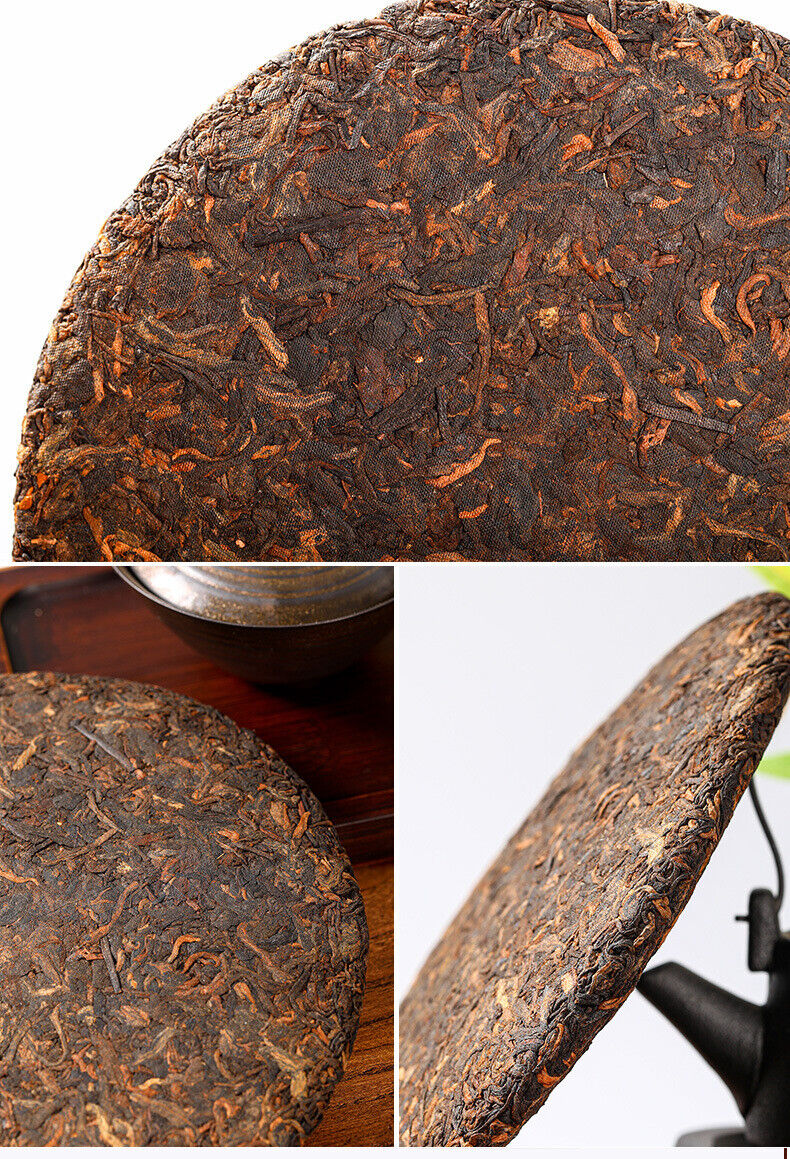 Puerh Ripe Tea Cake Sacred Tea into Tibet 357g Pu-erh Tea Cake