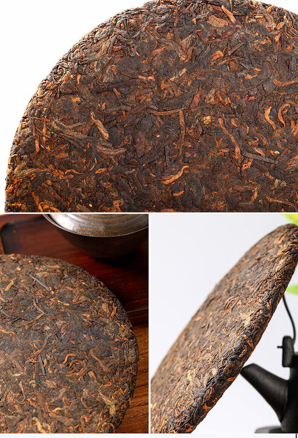 Puerh Ripe Tea Cake Sacred Tea into Tibet 357g Pu-erh Tea Cake