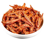 Spicy Silver Fish Grunion Dried Small Fish Instant Specialty Seafood Snacks 500g