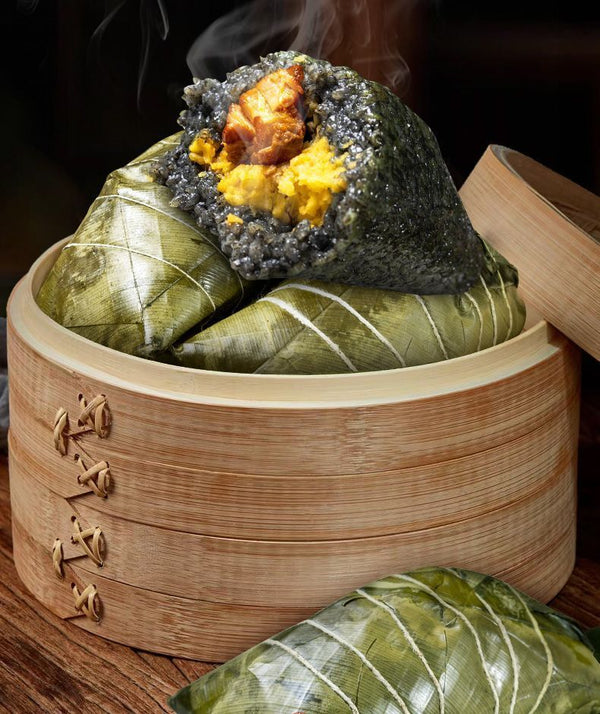 Yunnan Black Rice Pork Zongzi - Vacuum Packed Sticky Rice Dumpling