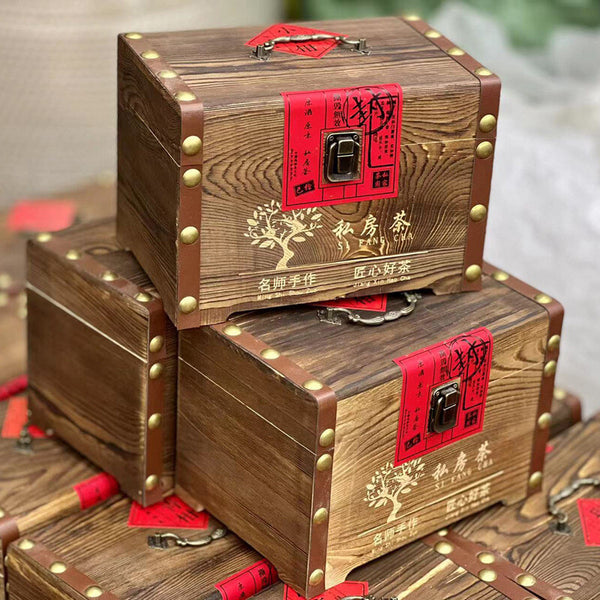 Xinhui Xiaoqingkan Menghai Puerh Tea Ripe Tea Raw Sun-dried Green Citrus 500g