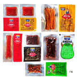 Spicy mixed pack multi flavored vegetarian beef tendon snacks