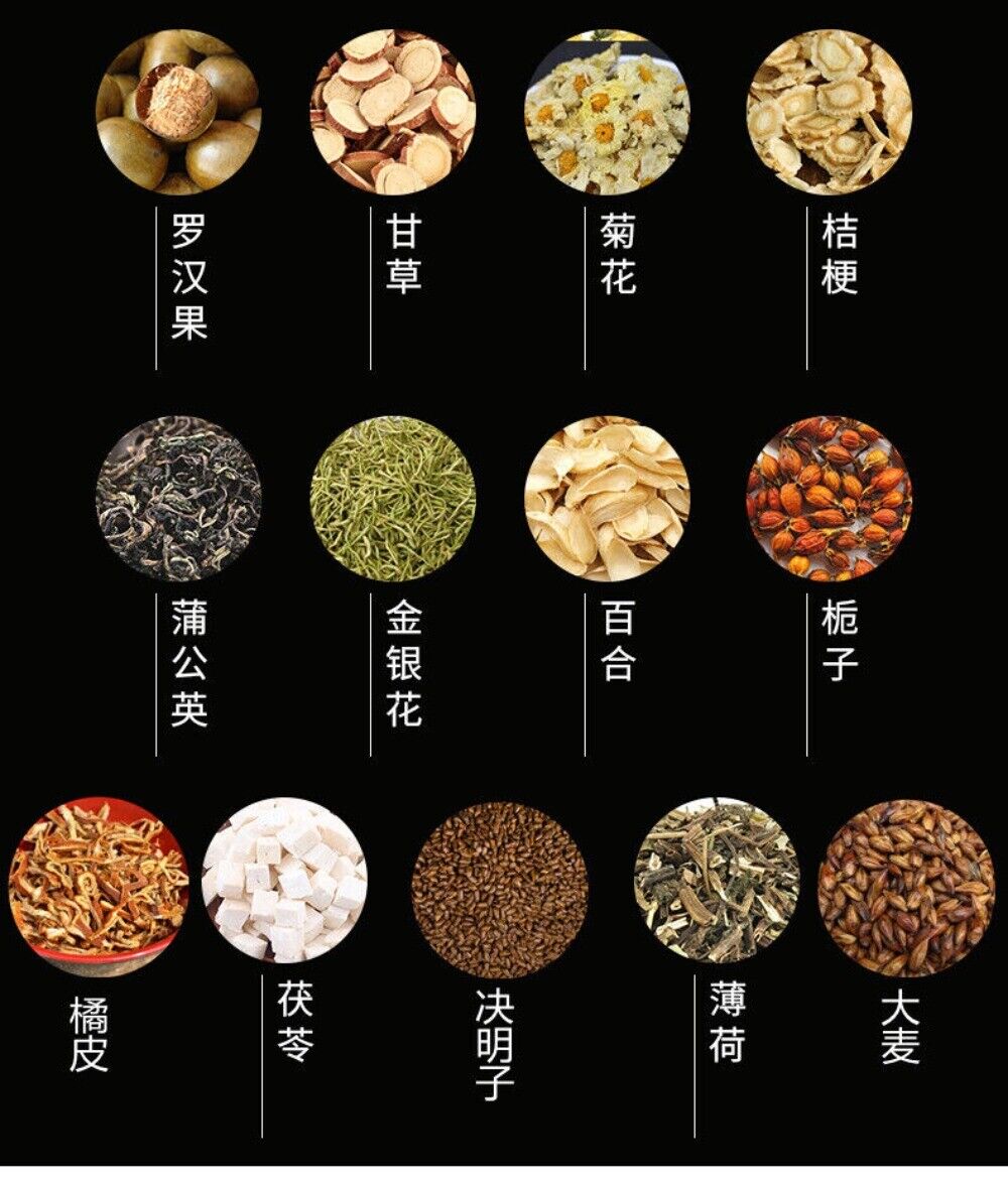 Hydration Herbal Tea Bags Mint Licorice Loquat Fatty Sea Refreshing Blend