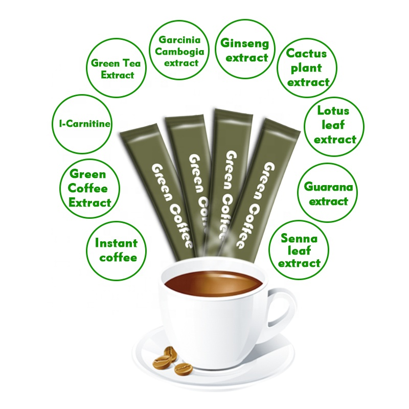 Green Coffee Weight Loss Instant Coffee Diet Shake Fat Burner Meal