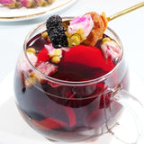 Natural Organic Beauty Health Tea Plum Hawthorn Poria Tea Apple Rose Roselle Tea