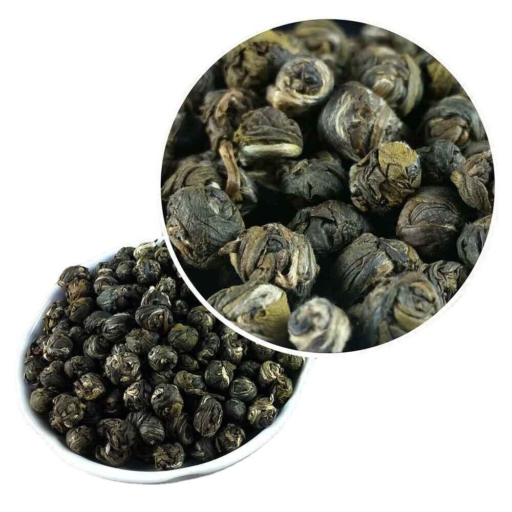 250g/500g 100% Natural Jasmine Pearls Fresh Green Tea Jasmine Dragon Pearl Main image