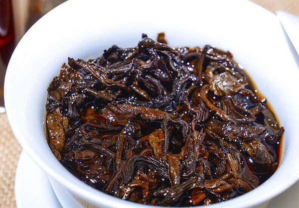 Pu'er Ripe Tea Cake Lao Banzhang Ripe Tea Cake Brown Mountain Ancient Tea Cake