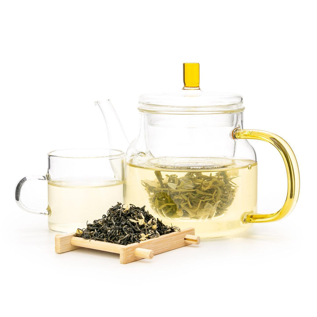 250g Xue Yuqian 2nd Grade Loose Leaf,Chinese Jasmine Green Tea Bi Tan Piao