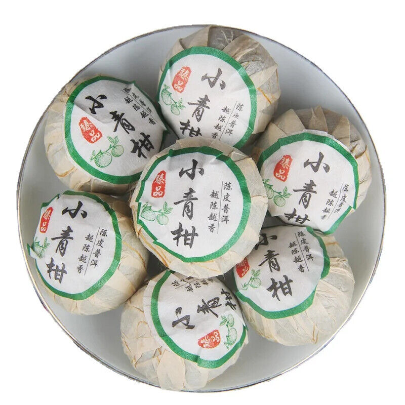 5-year Palace Tea Xinhui Old Tree Sun-dried Small Green Tangerine Pu'er Tea Main image